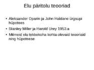 Elu algus maal #4