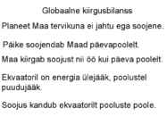 Maa kiirgusbilanss #11