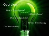 Green Energy presentation #2