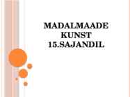 Madalmaade kunst 15 sajandil