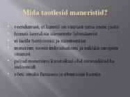 MANERISM ITAALIAS #4