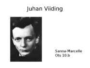 Juhan Viiding slaidiesitlus