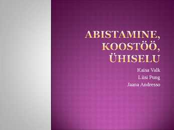 Abistamine-koostöö