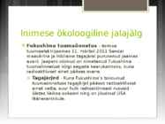 Inimese ökoloogiline jalajälg-esitlus #14