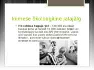 Inimese ökoloogiline jalajälg-esitlus #20