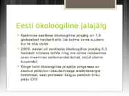 Inimese ökoloogiline jalajälg-esitlus #7