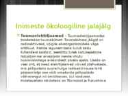 Inimese ökoloogiline jalajälg-esitlus #10
