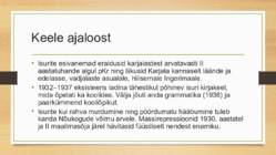 Isuri keel #4