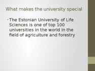 Estonian University of Life Sciences #7