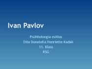 Ivan Pavlov