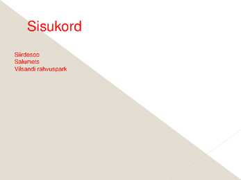 Siirdesoo rahvuspark salumets #2