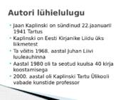 Jaan Kaplinski-Teiselpool järve #3