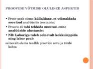Laboratoorne kontroll #11