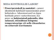 Laboratoorne kontroll #14