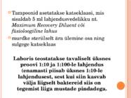 Laboratoorne kontroll #21