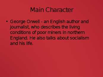 George Orwell - Road to Wigan Pier-slaidid #4