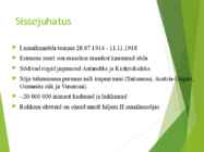 Muutused eluolus ja ühiskonnas I ms ajal #2