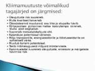 Milline on Eesti osa kliima muutumises #4