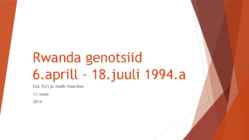 Rwanda genotsiid