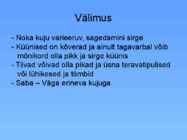 Värvulised #6