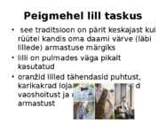 Pulma traditsioonid #4