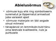 Pulma traditsioonid #5