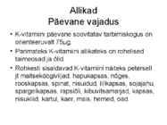 Vitamiinid #18