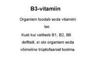 Vitamiinid #39