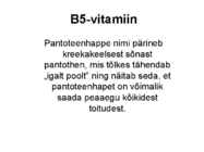 Vitamiinid #43