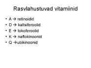 Vitamiinid #6