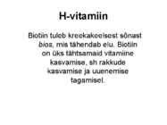Vitamiinid #59