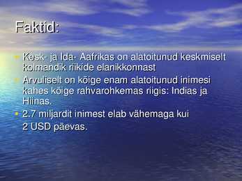 Toidupuudus #6