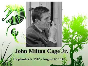 John Cage - presentatsioon