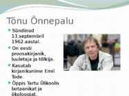 Tõnu Õnnepalu #2