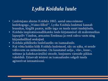 Lydia Koidula presentatsioon #7