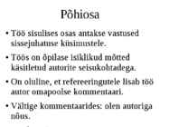 Mis on uurimustöö #13