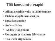 Mis on uurimustöö #7