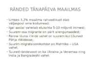 Migratsioon ja pagulus #4