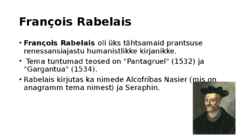 François Rabelais #2
