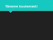 Vasakpoolsus ja parempoolsus #12