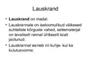Läänemere areng ja rannatüübid #12
