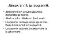Läänemere areng ja rannatüübid #4