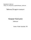 Kaspar Kalluste #2