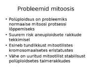 Geneetika esitlus - Polüploidsus taimedes #13