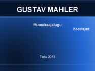 Gustav Mahler