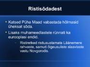 Ajalugu - Ristisõjad #5