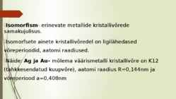 Metallide kristallstruktuur #17
