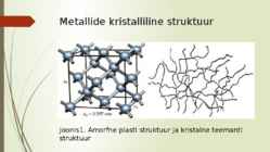 Metallide kristallstruktuur #3