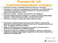 Transpordi areng #2
