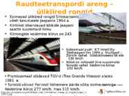 Transpordi areng #25